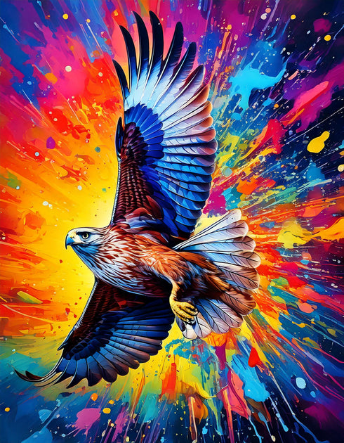 Walter the Buzzard Art Canvas